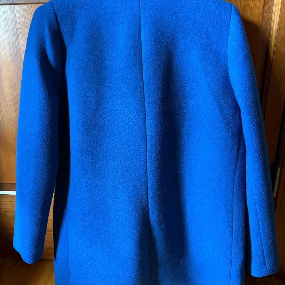 J. Crew Mercantile Blue City Coat - Picture 4 of 4